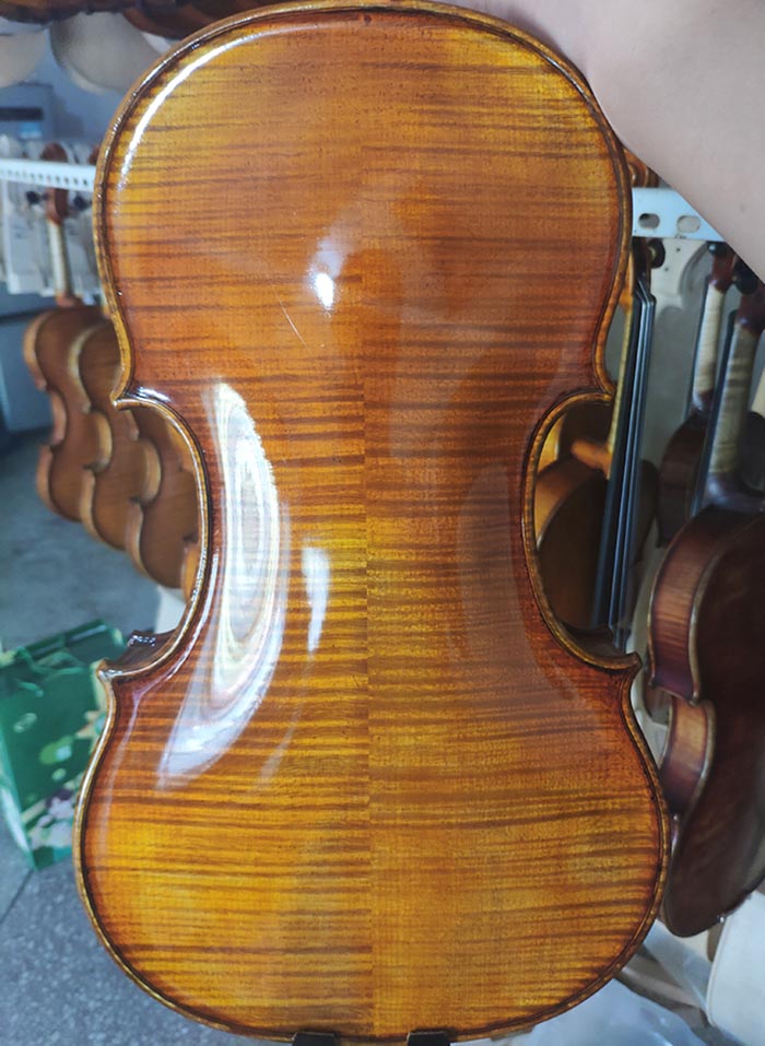 瓜式仿舊演奏級小提琴背板